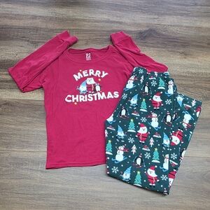 Christmas Matching Family Pajamas Adult SIZE: XL (Fits like a Large)